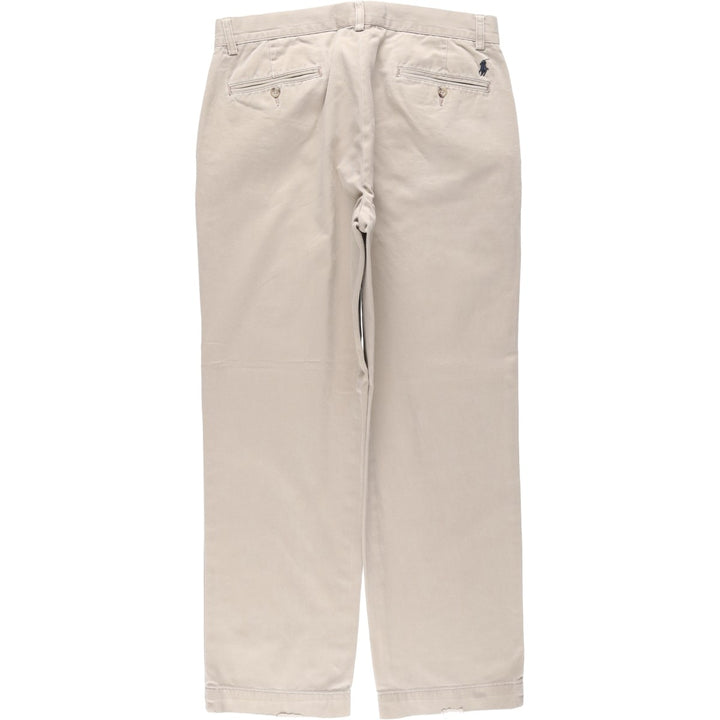 Ralph Lauren POLO by Ralph Lauren Classic Fit Chino Pants, Men's, Size W34 cotton Beige type Vintage Second Hand