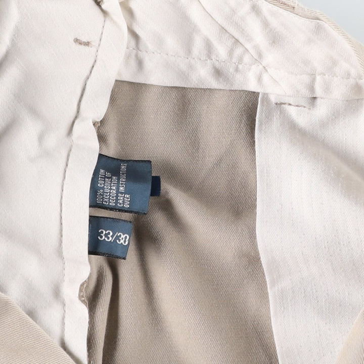 Ralph Lauren POLO by Ralph Lauren Classic Fit Chino Pants, Men's, Size W34 cotton Beige type Vintage Second Hand