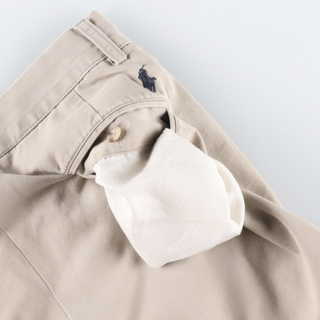Ralph Lauren POLO by Ralph Lauren Classic Fit Chino Pants, Men's, Size W34 cotton Beige type Vintage Second Hand