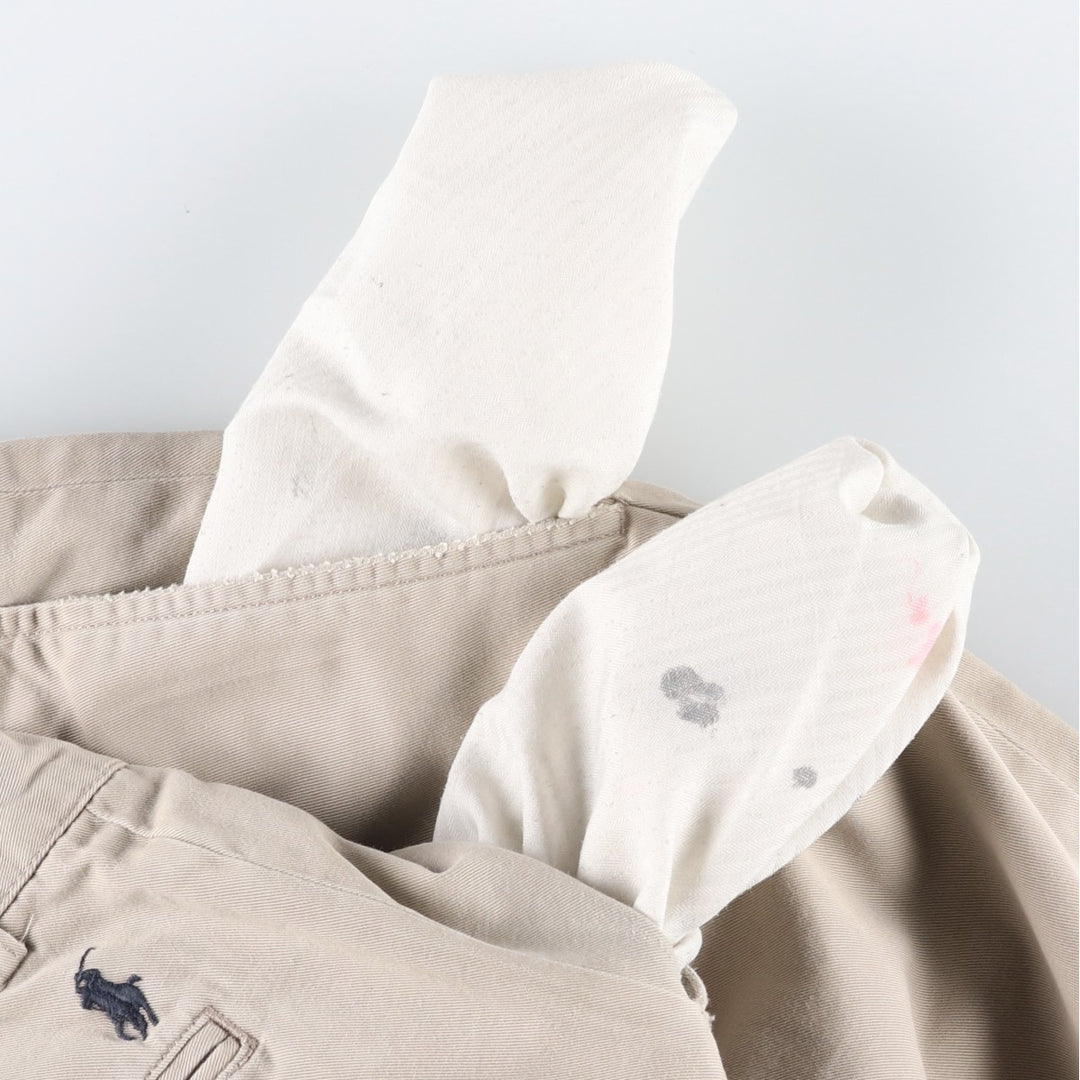 Ralph Lauren POLO by Ralph Lauren Classic Fit Chino Pants, Men's, Size W34 cotton Beige type Vintage Second Hand