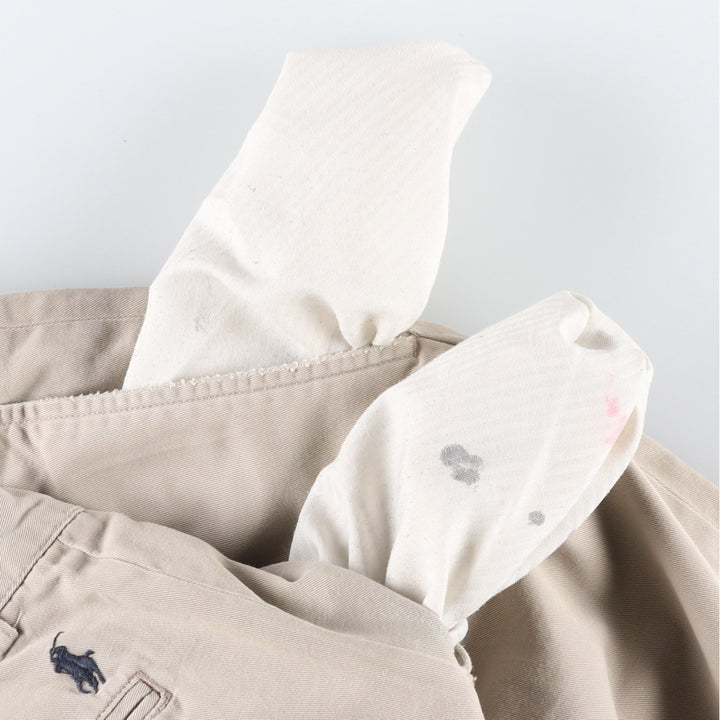 Ralph Lauren POLO by Ralph Lauren Classic Fit Chino Pants, Men's, Size W34 cotton Beige type Vintage Second Hand