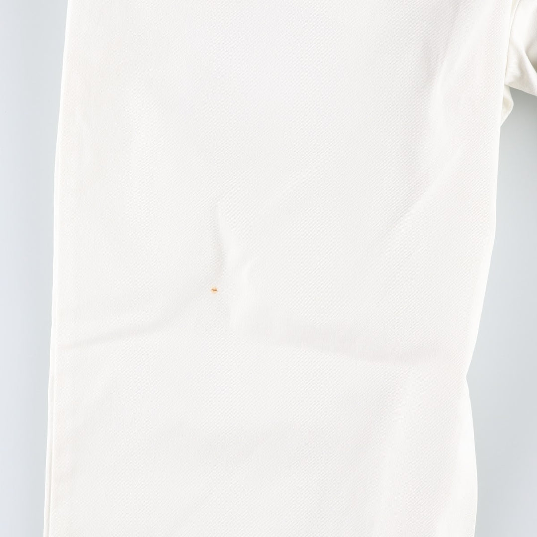 Ralph Lauren POLO by Ralph Lauren ANDREW PANT Two-pleat chino pants for men, equivalent to W31 cotton white type Vintage Second Hand