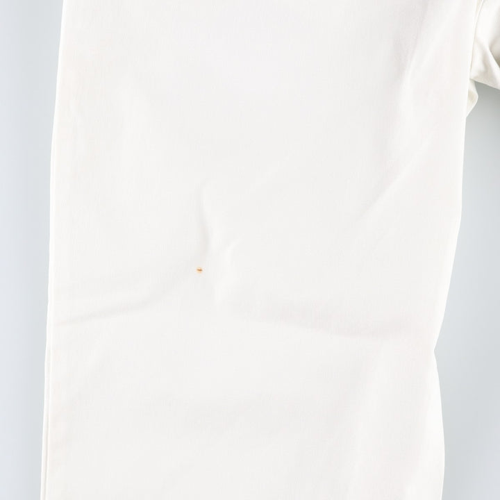 Ralph Lauren POLO by Ralph Lauren ANDREW PANT Two-pleat chino pants for men, equivalent to W31 cotton white type Vintage Second Hand