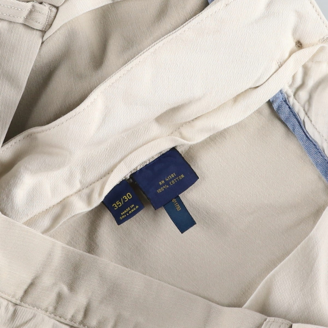 Ralph Lauren POLO RALPH LAUREN Classic Fit Chino Pants, Men's, Size W36 cotton Beige type Vintage Second Hand