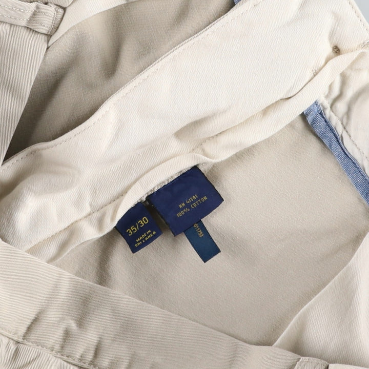 Ralph Lauren POLO RALPH LAUREN Classic Fit Chino Pants, Men's, Size W36 cotton Beige type Vintage Second Hand