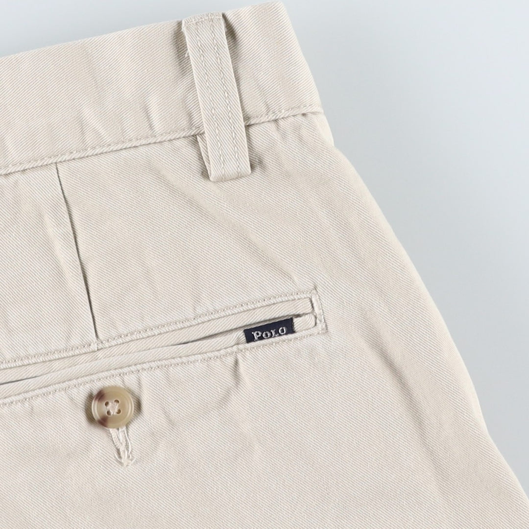 Ralph Lauren POLO RALPH LAUREN Classic Fit Chino Pants, Men's, Size W36 cotton Beige type Vintage Second Hand