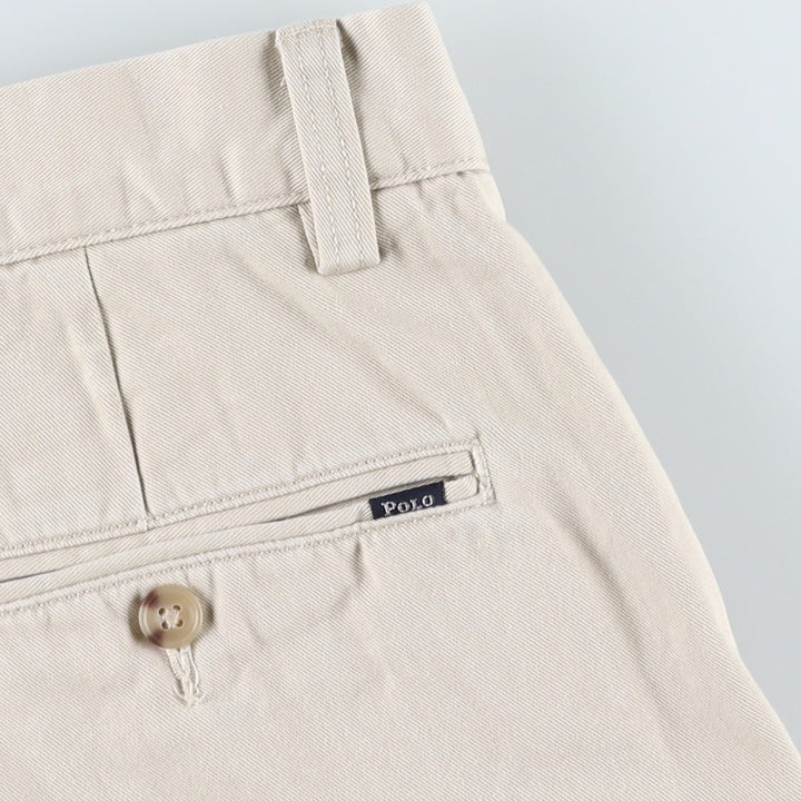 Ralph Lauren POLO RALPH LAUREN Classic Fit Chino Pants, Men's, Size W36 cotton Beige type Vintage Second Hand