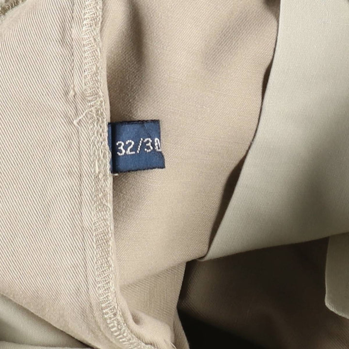 Ralph Lauren Polo Ralph Lauren Andrew Pant Two-pleat Chino Pants Men's Size W32 cotton Beige type Vintage Second Hand