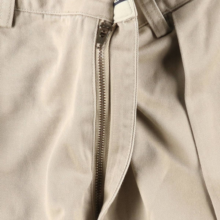 Ralph Lauren Polo Ralph Lauren Andrew Pant Two-pleat Chino Pants Men's Size W32 cotton Beige type Vintage Second Hand