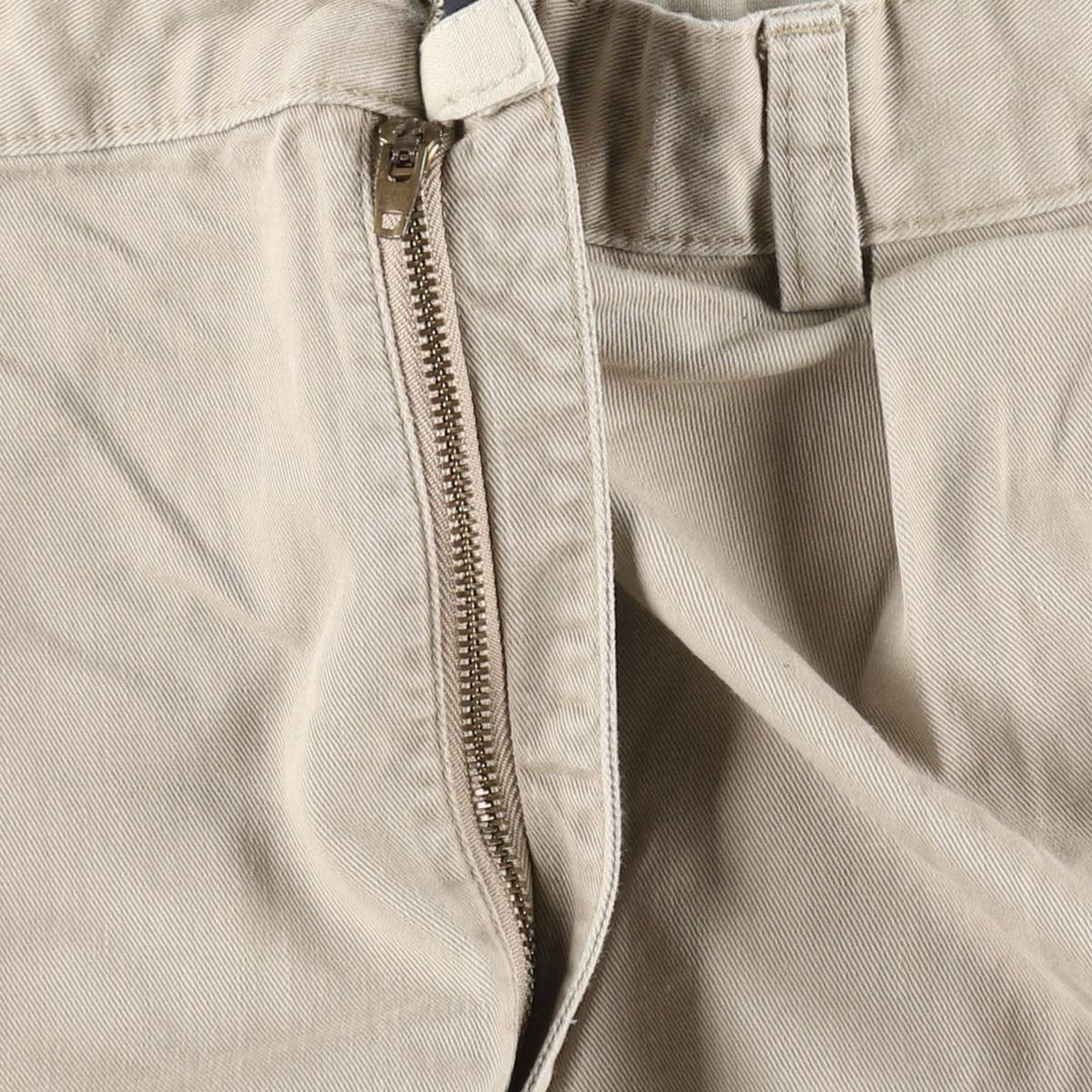 Ralph Lauren Polo Ralph Lauren Andrew Pant Two-pleat Chino Pants Men's Size W34 cotton Beige type Vintage Second Hand