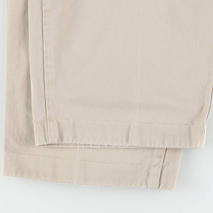Ralph Lauren Polo Ralph Lauren Andrew Pant Two-pleat Chino Pants Men's Size W34 cotton Beige type Vintage Second Hand