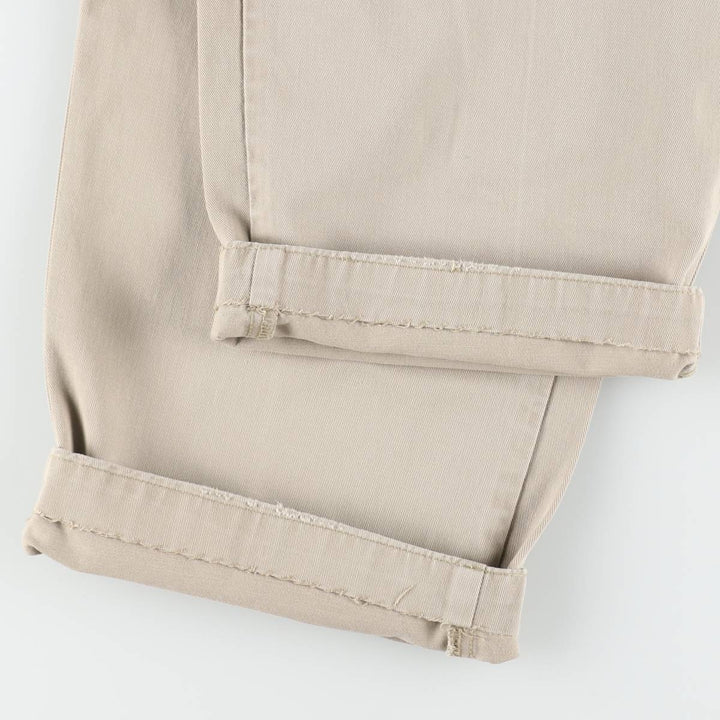 Ralph Lauren Polo Ralph Lauren Andrew Pant Two-pleat Chino Pants Men's Size W34 cotton Beige type Vintage Second Hand