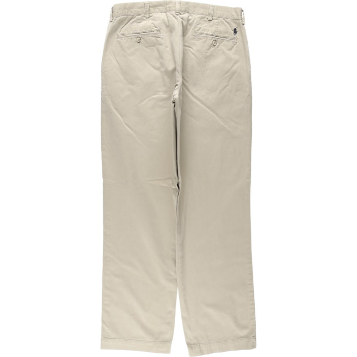Ralph Lauren POLO by Ralph Lauren PRESTON PANT Chino pants for men, equivalent to w34 cotton Beige type Vintage Second Hand