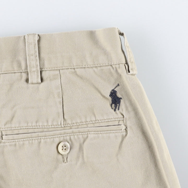 Ralph Lauren POLO by Ralph Lauren PRESTON PANT Chino pants for men, equivalent to w34 cotton Beige type Vintage Second Hand