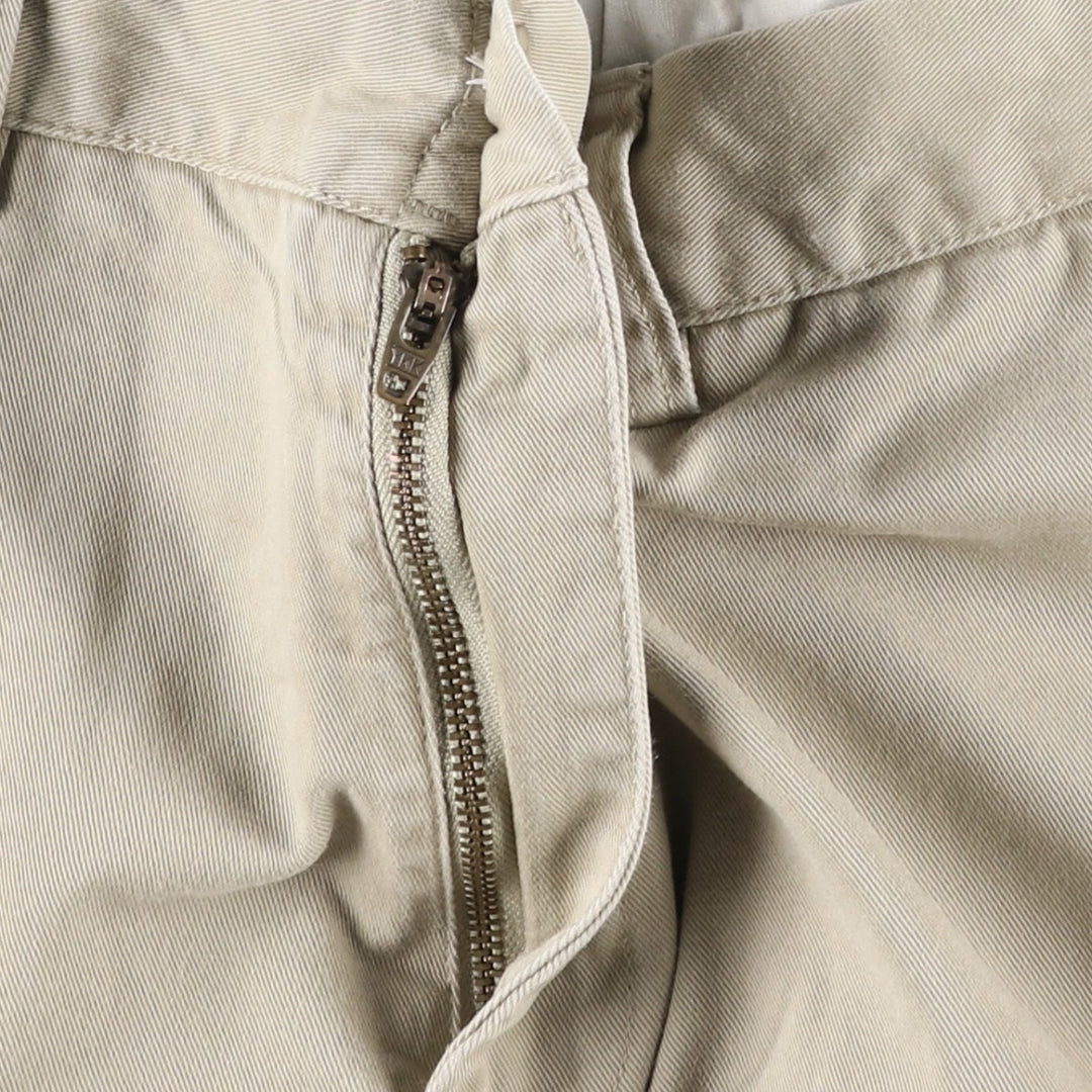Ralph Lauren POLO by Ralph Lauren PRESTON PANT Chino pants for men, equivalent to w34 cotton Beige type Vintage Second Hand