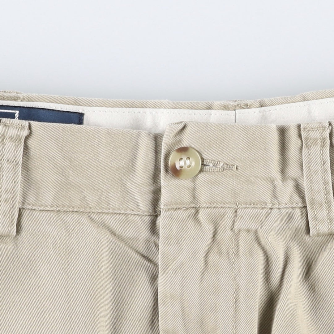 Ralph Lauren POLO by Ralph Lauren PRESTON PANT Chino pants for men, equivalent to w34 cotton Beige type Vintage Second Hand