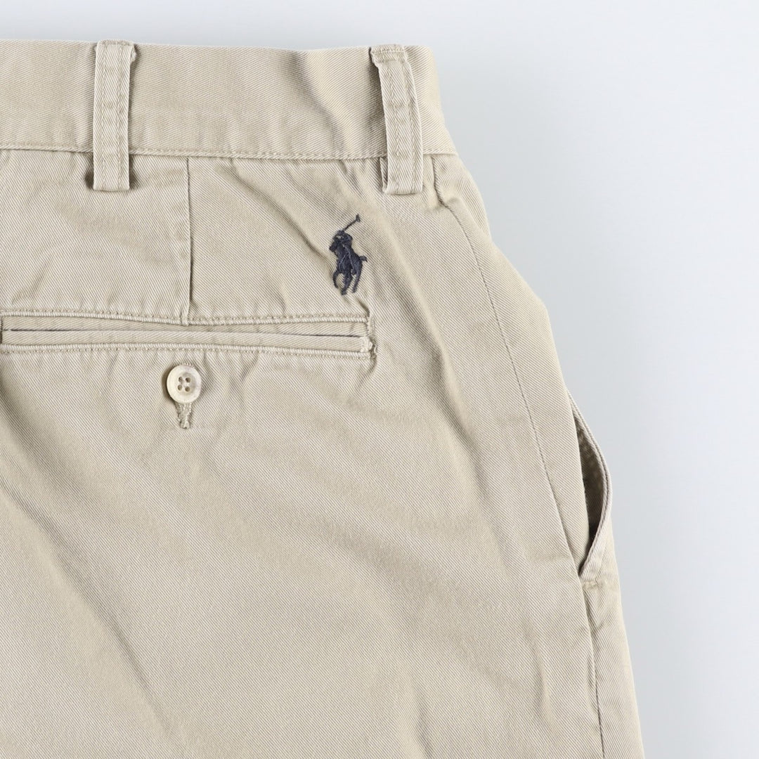 Ralph Lauren POLO by Ralph Lauren PRESTON PANT Chino pants for men, equivalent to w34 cotton Beige type Vintage Second Hand
