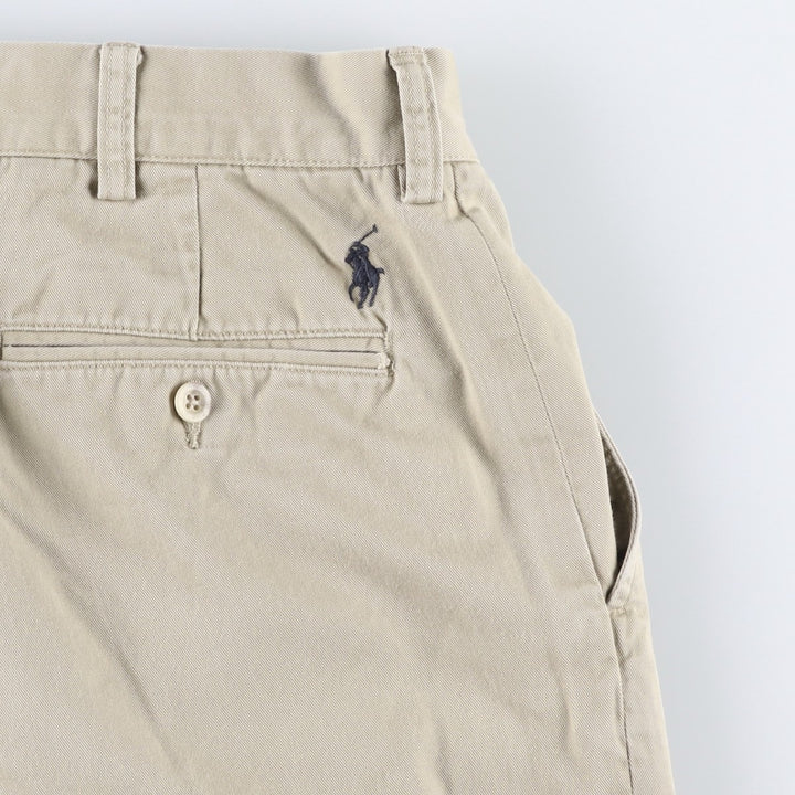 Ralph Lauren POLO by Ralph Lauren PRESTON PANT Chino pants for men, equivalent to w34 cotton Beige type Vintage Second Hand