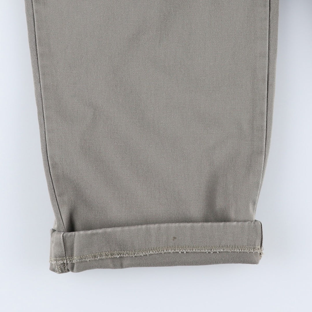 Ralph Lauren POLO by Ralph Lauren HAMMOND PANT, two-pleat chino pants, men's w36 equivalent cotton Khaki type sage green Vintage Second Hand