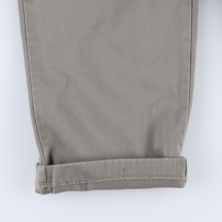 Ralph Lauren POLO by Ralph Lauren HAMMOND PANT, two-pleat chino pants, men's w36 equivalent cotton Khaki type sage green Vintage Second Hand