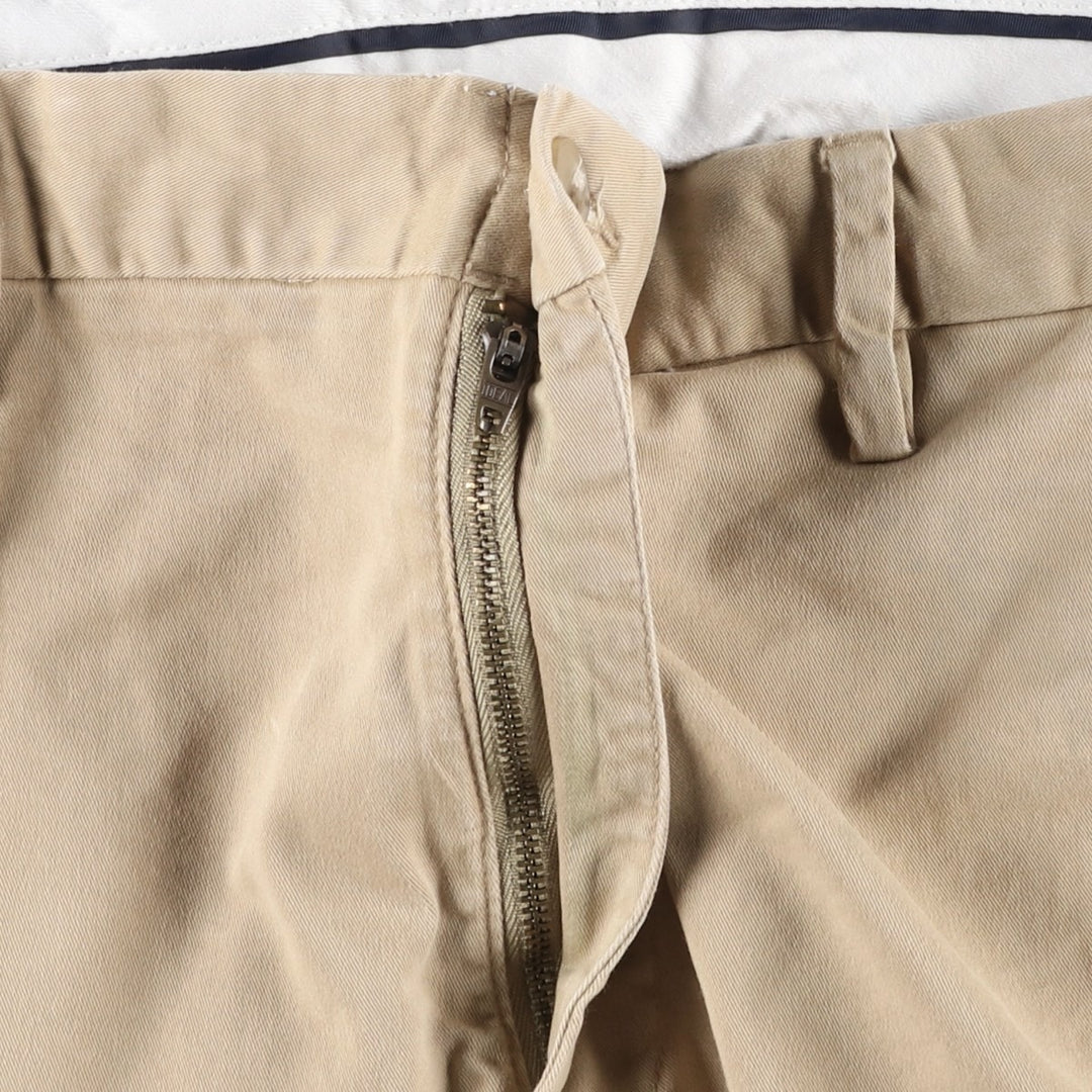 Ralph Lauren POLO RALPH LAUREN STRAIGHT FIT Chino Pants, Men's W37 (approx.) cotton Beige type Vintage Second Hand