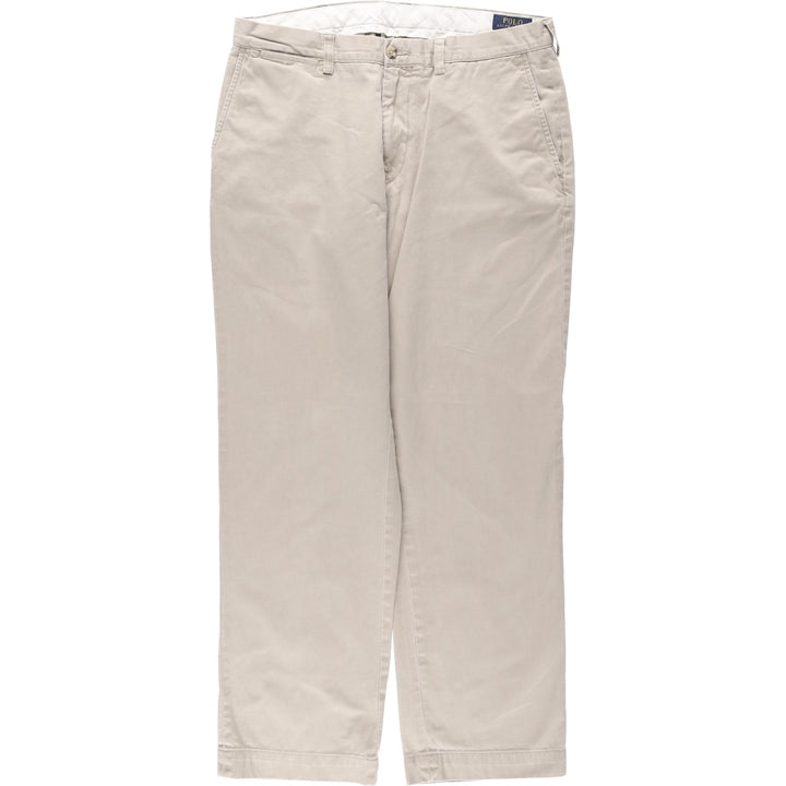 Ralph Lauren POLO RALPH LAUREN CLASSIC FIT Chino Pants, Made in Sri Lanka, Men's Size W34 (approx.) cotton Beige type Vintage Second Hand