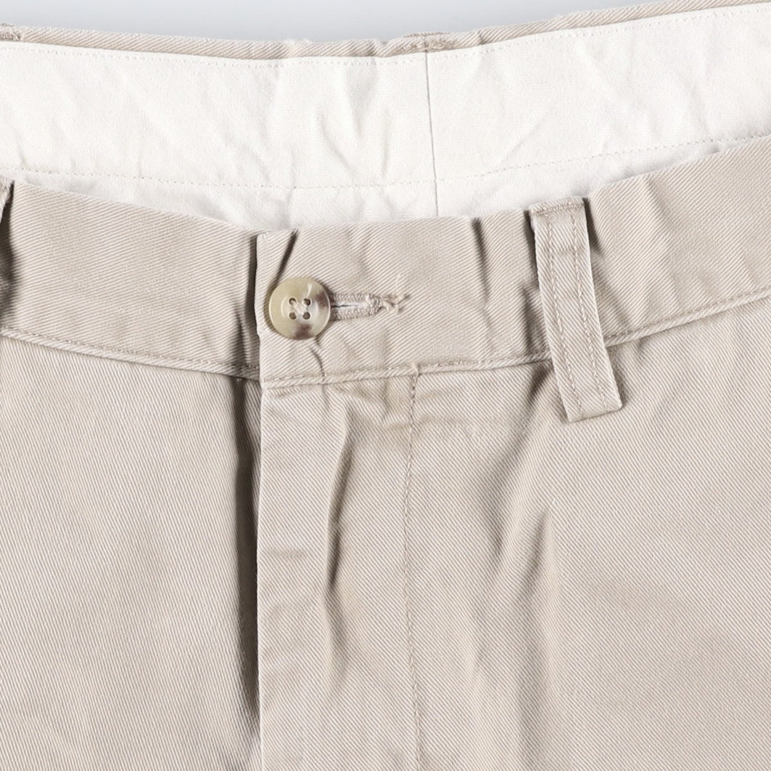 Ralph Lauren POLO RALPH LAUREN CLASSIC FIT Chino Pants, Made in Sri Lanka, Men's Size W34 (approx.) cotton Beige type Vintage Second Hand