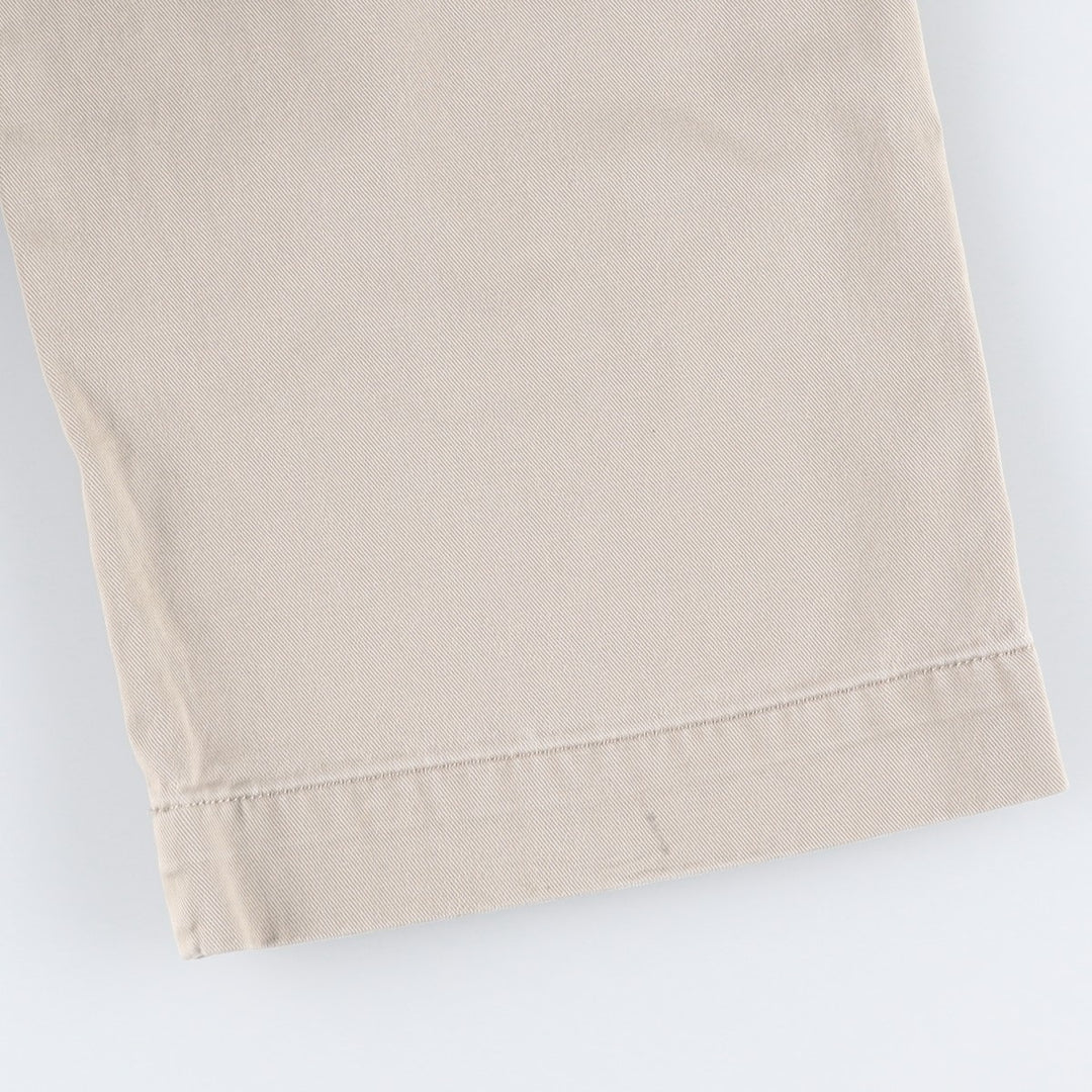 Ralph Lauren POLO RALPH LAUREN CLASSIC FIT Chino Pants, Made in Sri Lanka, Men's Size W34 (approx.) cotton Beige type Vintage Second Hand
