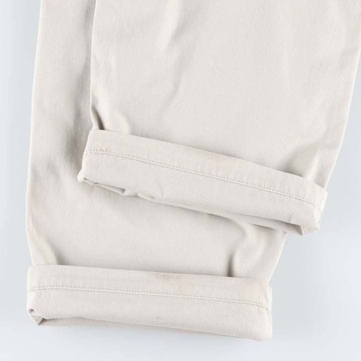 2000'S Levi's Silver Tab Chino Pants, Men's Size W33 (approx.) cotton pale white type Vintage Second Hand