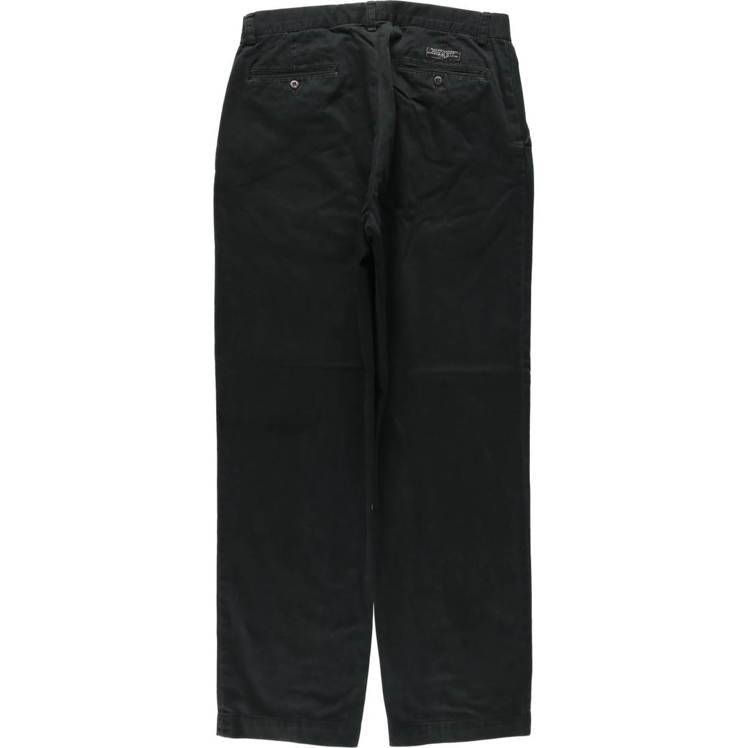 Ralph Lauren POLO by Ralph Lauren PROSPECT PANT Chino pants for men, equivalent to W32 cotton black type Vintage Second Hand