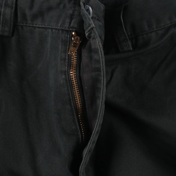 Ralph Lauren POLO by Ralph Lauren PROSPECT PANT Chino pants for men, equivalent to W32 cotton black type Vintage Second Hand