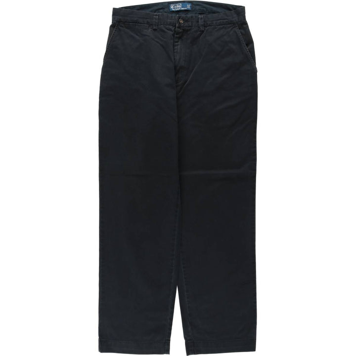Ralph Lauren POLO by Ralph Lauren Chino Pants Men's W32 equivalent cotton black type Vintage Second Hand