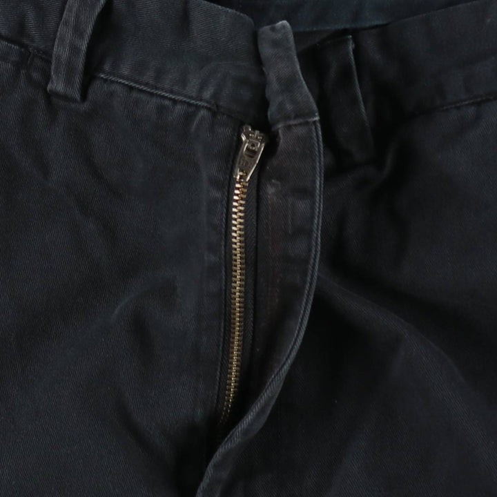 Ralph Lauren POLO by Ralph Lauren Chino Pants Men's W32 equivalent cotton black type Vintage Second Hand