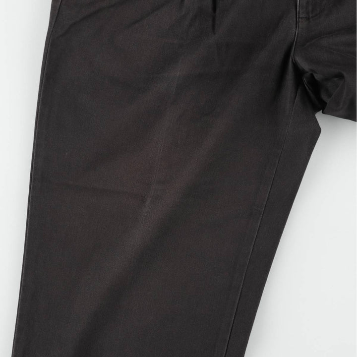 Ralph Lauren Polo Ralph Lauren Andrew Pant Two-pleat Chino Pants Men's W35 cotton black type Vintage Second Hand