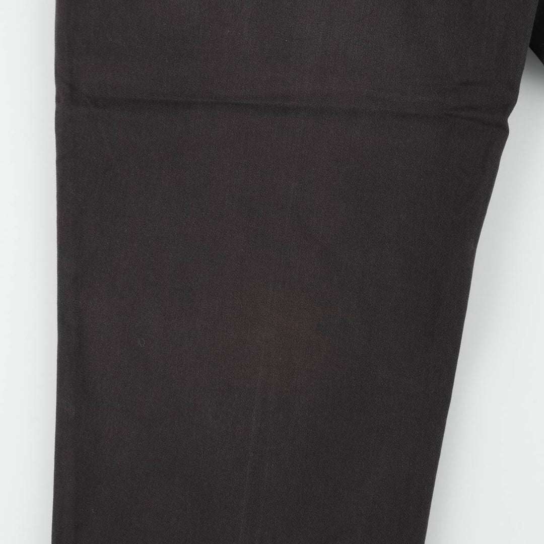 Ralph Lauren Polo Ralph Lauren Andrew Pant Two-pleat Chino Pants Men's W35 cotton black type Vintage Second Hand