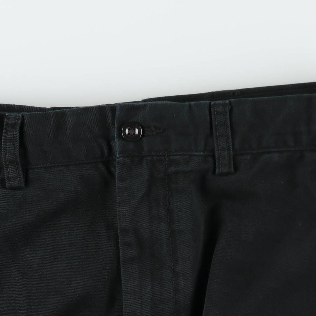 Ralph Lauren POLO by Ralph Lauren PRESTON PANT Chino pants for men, equivalent to w34 cotton black type Vintage Second Hand