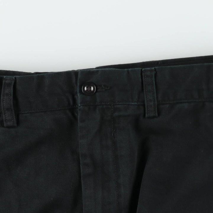 Ralph Lauren POLO by Ralph Lauren PRESTON PANT Chino pants for men, equivalent to w34 cotton black type Vintage Second Hand