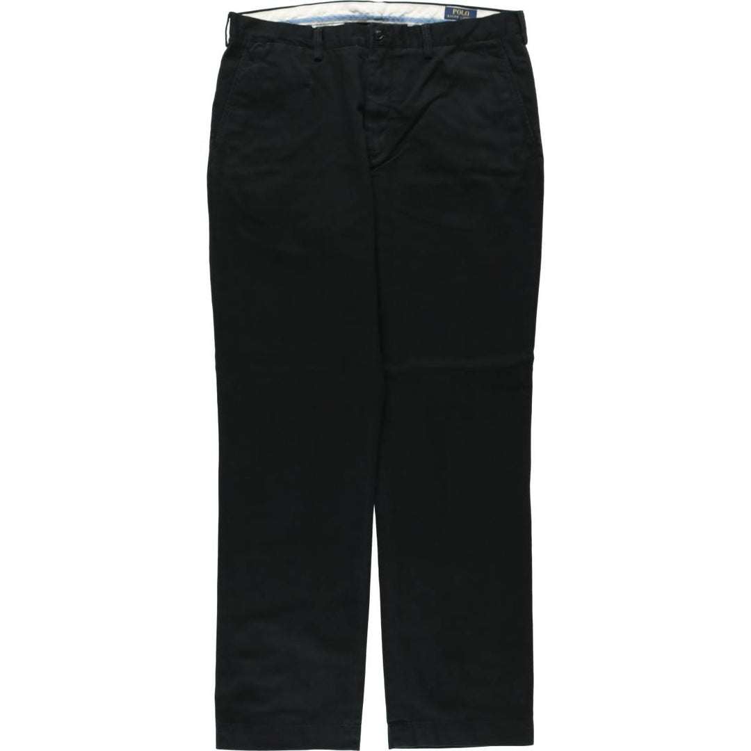 Ralph Lauren POLO RALPH LAUREN Classic Fit Chino Pants, Men's, Size W37 cotton black type Vintage Second Hand