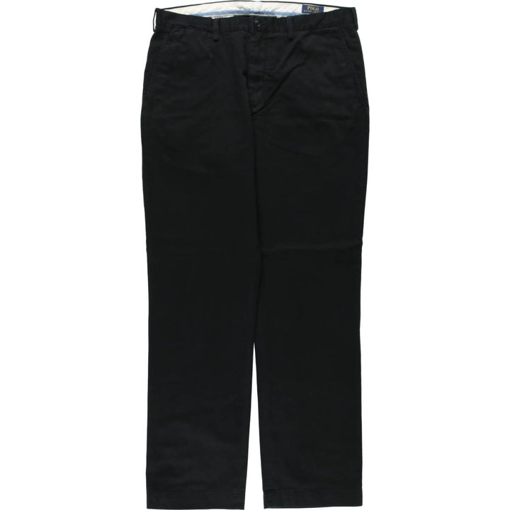 Ralph Lauren POLO RALPH LAUREN Classic Fit Chino Pants, Men's, Size W37 cotton black type Vintage Second Hand