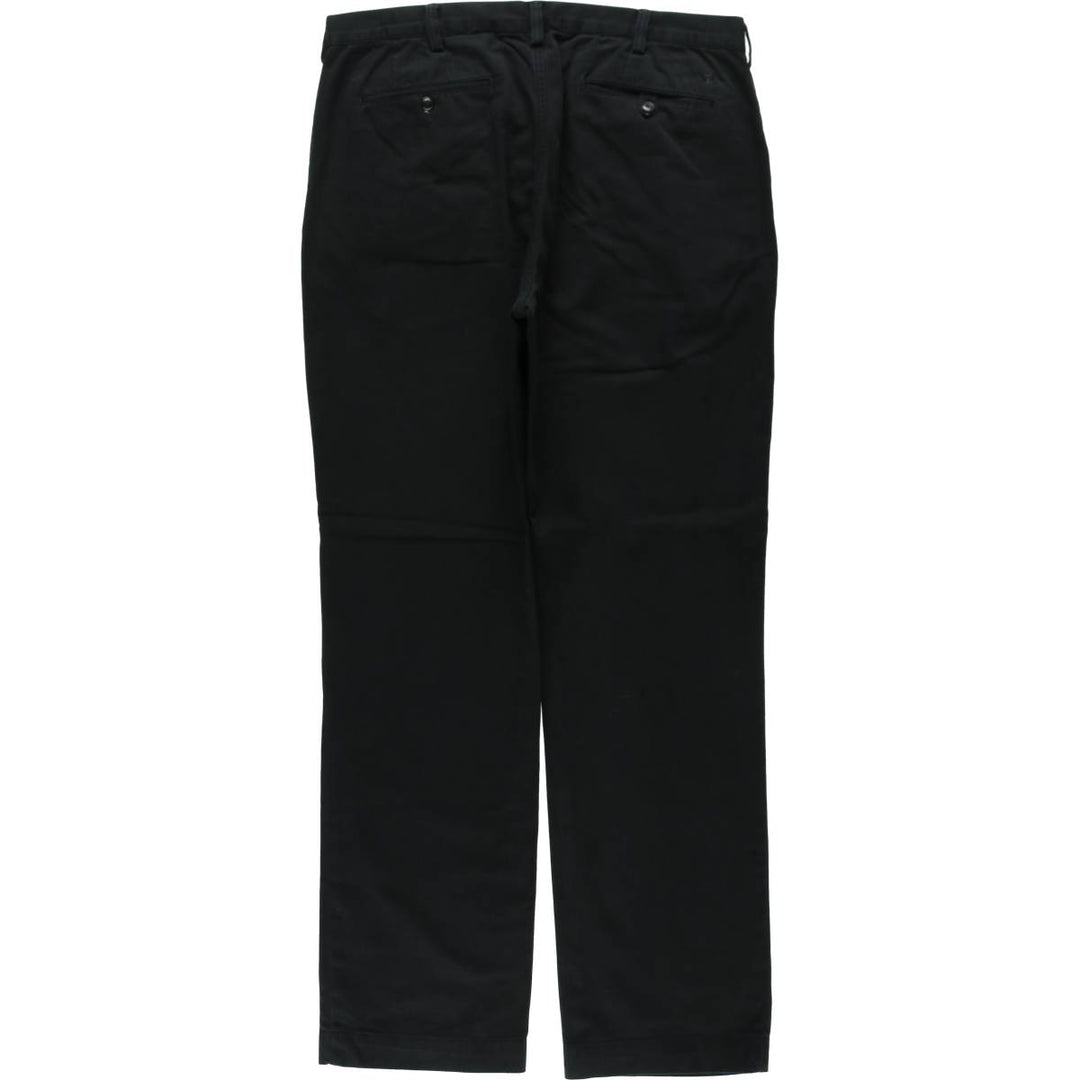 Ralph Lauren POLO RALPH LAUREN Classic Fit Chino Pants, Men's, Size W37 cotton black type Vintage Second Hand