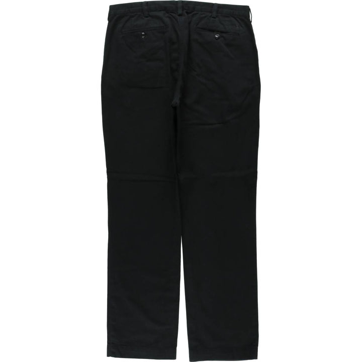 Ralph Lauren POLO RALPH LAUREN Classic Fit Chino Pants, Men's, Size W37 cotton black type Vintage Second Hand