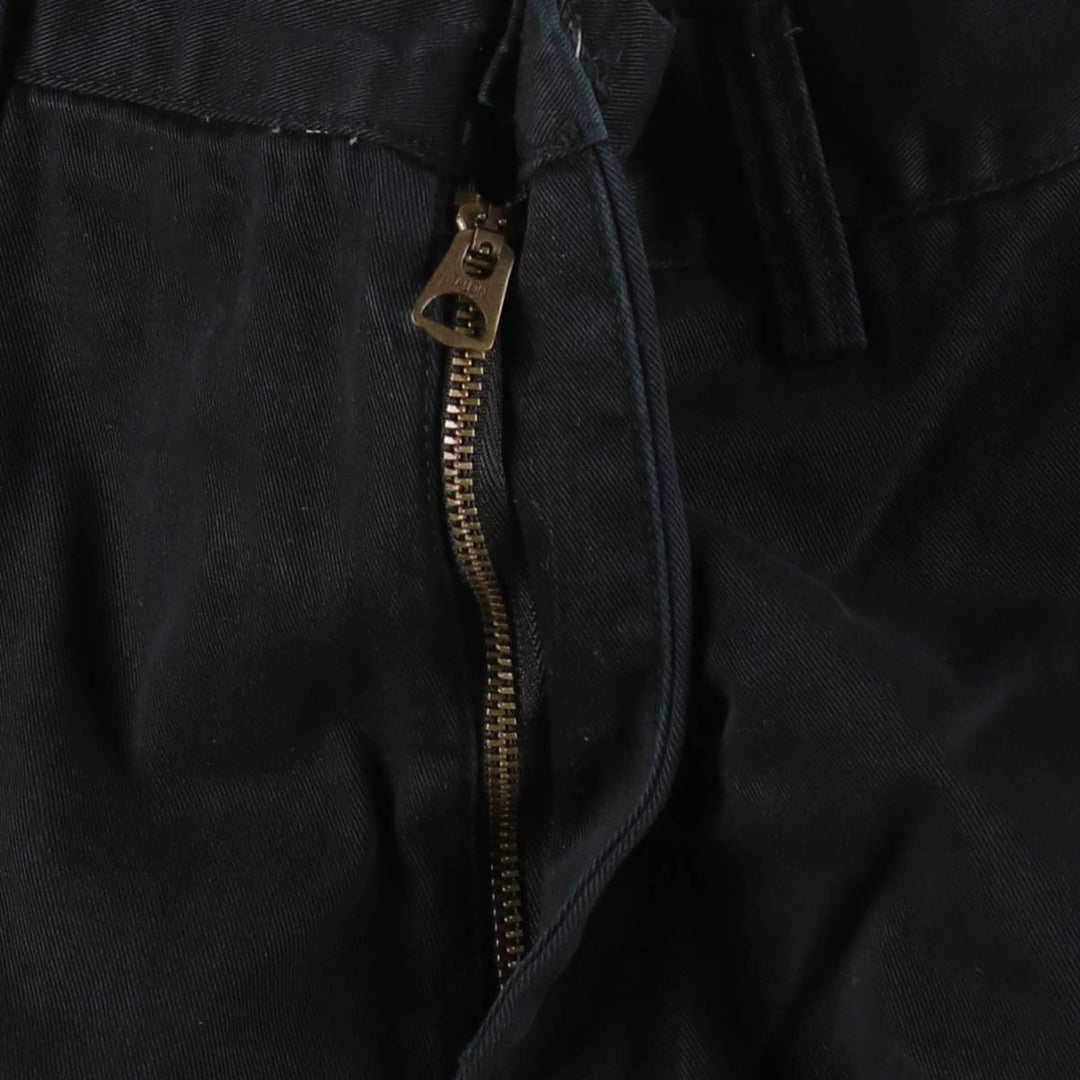 Ralph Lauren POLO RALPH LAUREN Classic Fit Chino Pants, Men's, Size W37 cotton black type Vintage Second Hand