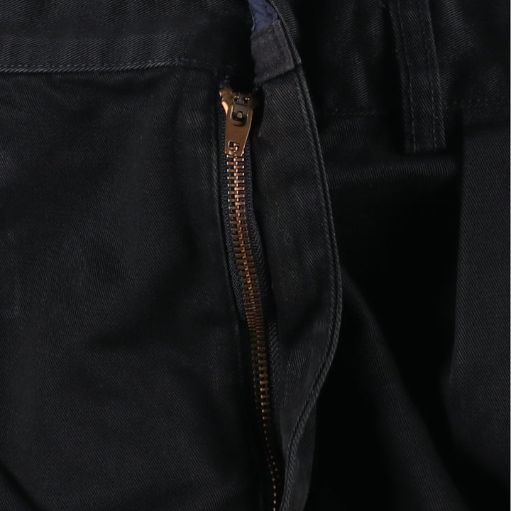 Ralph Lauren Polo Ralph Lauren Andrew Pant Two-pleat Chino Pants Men's W37 cotton black type Vintage Second Hand