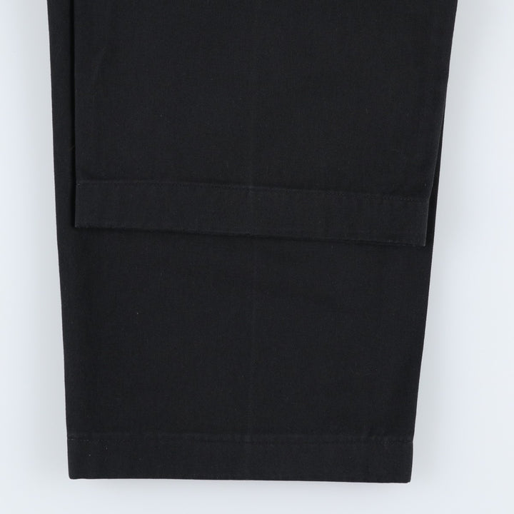 Ralph Lauren Polo Ralph Lauren Andrew Pant Two-pleat Chino Pants Men's W37 cotton black type Vintage Second Hand