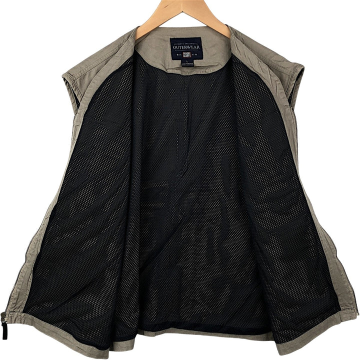 Faded Glory Safari Vest, Men's Size L (equivalent) cotton Beige type Vintage Second Hand