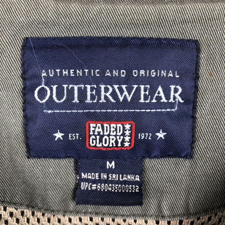 Faded Glory Safari Vest, Men's Size M (equivalent to size M) cotton Khaki type Vintage Second Hand