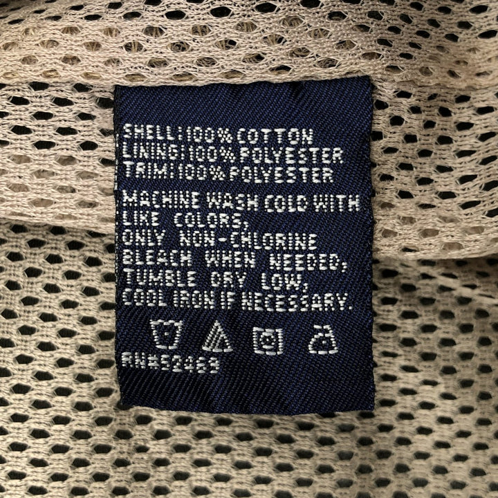 Faded Glory Safari Vest, Men's Size M (equivalent to size M) cotton Khaki type Vintage Second Hand