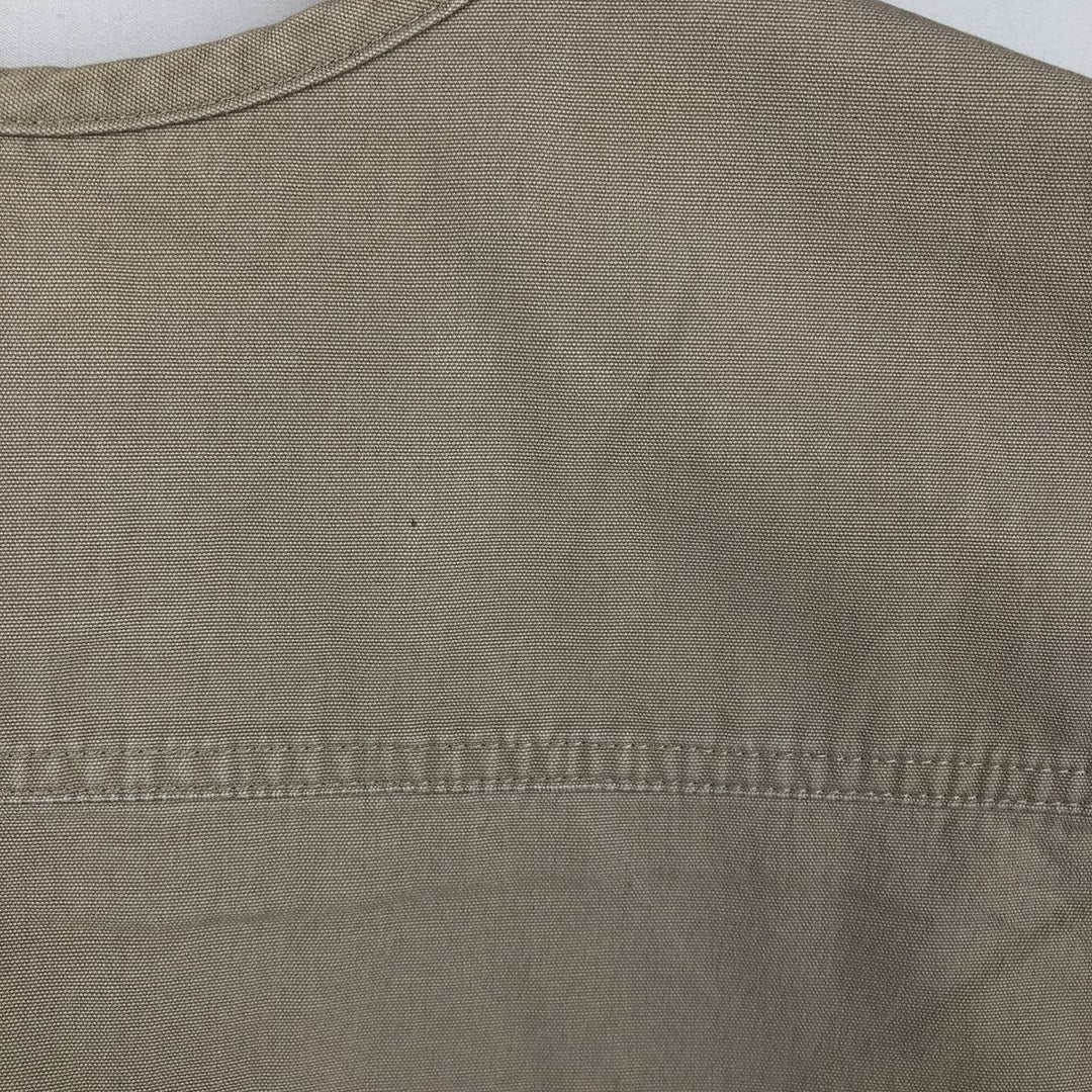 Eddie Bauer Safari Vest, Men's Size L (approx.) cotton Beige type Vintage Second Hand