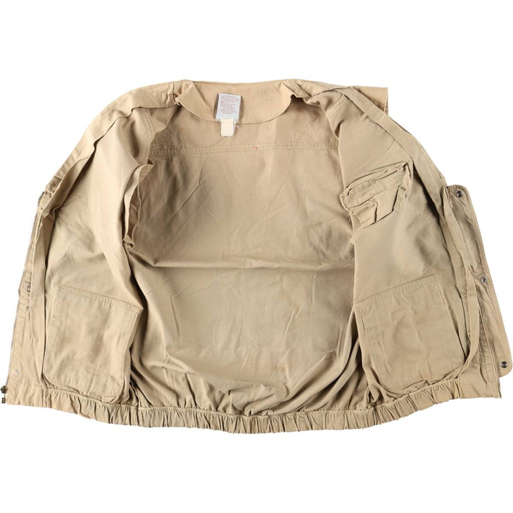 Merona Safari Vest, Men's Size L (Equivalent), Vintage polyester Beige type Vintage Second Hand