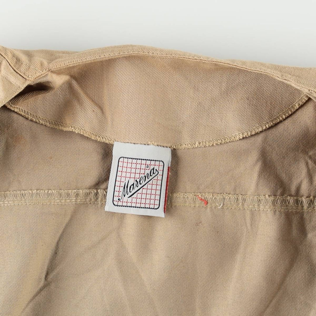 Merona Safari Vest, Men's Size L (Equivalent), Vintage polyester Beige type Vintage Second Hand